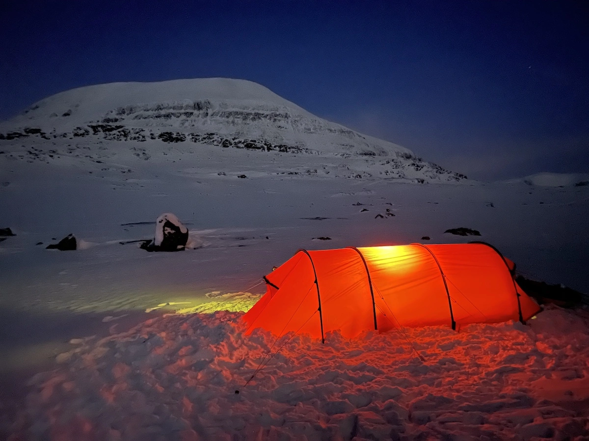 Hillerberg Keron tent on Kungsleden
